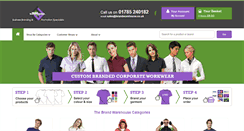Desktop Screenshot of brandwarehouse.co.uk